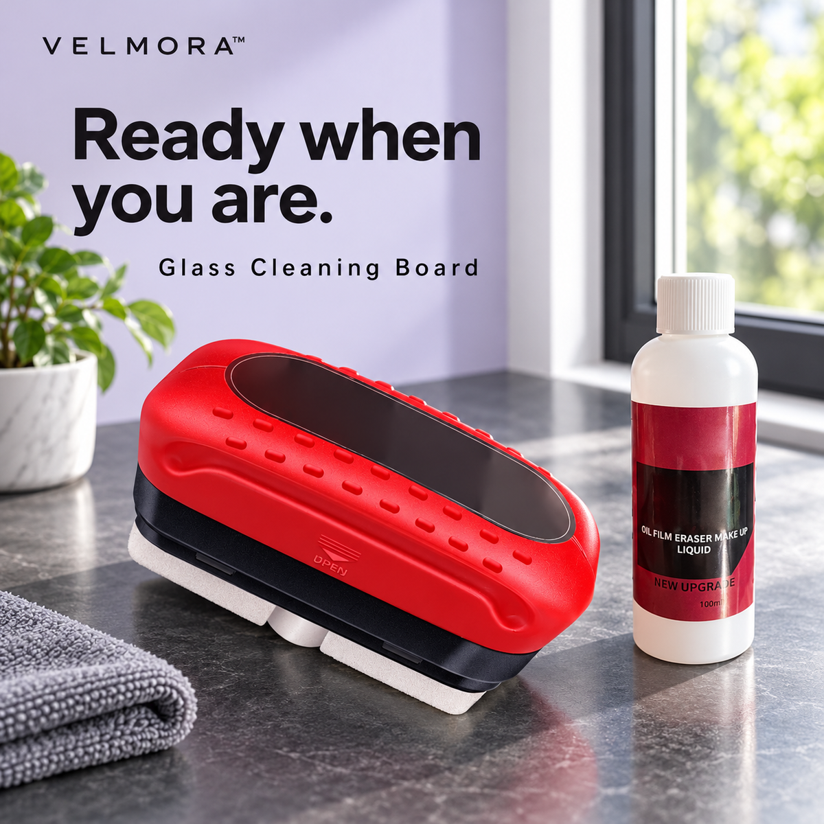 VELMORA™ Glass Cleaning Board — product image 4